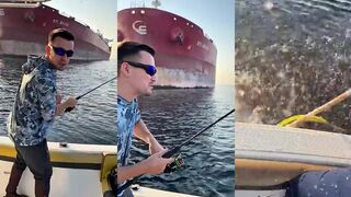 морская рыбалка в Fujairah (Фуджейра) огромная добыча и что это за рыба