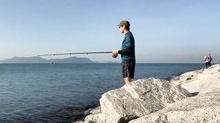 Pattaya (Паттайя) Ban Amphur есть улов с берега и что сработало по наживке