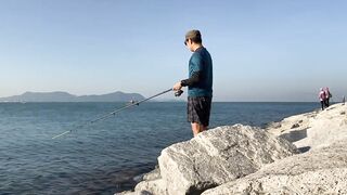 Pattaya (Паттайя) Ban Amphur есть улов с берега и что сработало по наживке