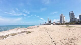 морская рыбалка в Pattaya นาจอมเทียน ซอย 8 где лучше стать на закате