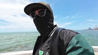 морская рыбалка в Pattaya นาจอมเทียน ซอย 8 где лучше стать на закате