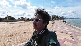 морская рыбалка в Pattaya นาจอมเทียน ซอย 8 где лучше стать на закате