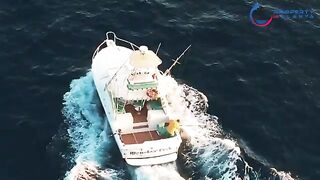 Катер в Алании и 700 метров под килем - морская рыбалка в Турции с кальмаром