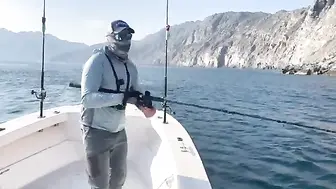 Северный Оман и GT под сорок - рыбалка в Омане вдоль скал