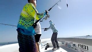 Маскат и тунец под дельфином - рыбалка в Омане на один точный заброс