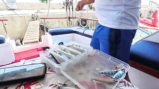 Троллинг утром, кальмар вечером - рыбалка в Алании на длинном маршруте