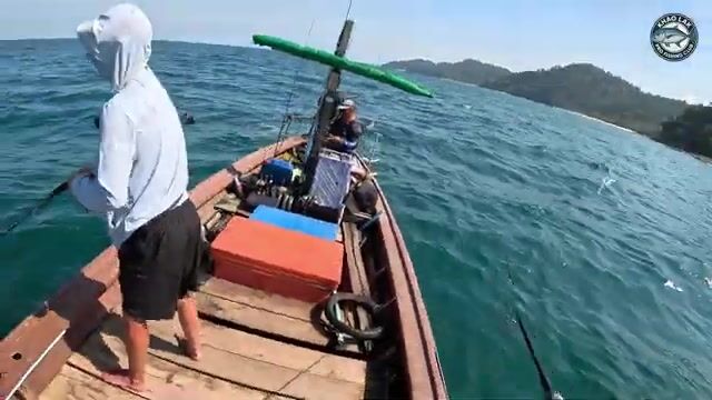 Севернее Као-Лака - рыбалка в Као Лаке на longtail по попперу и джигу