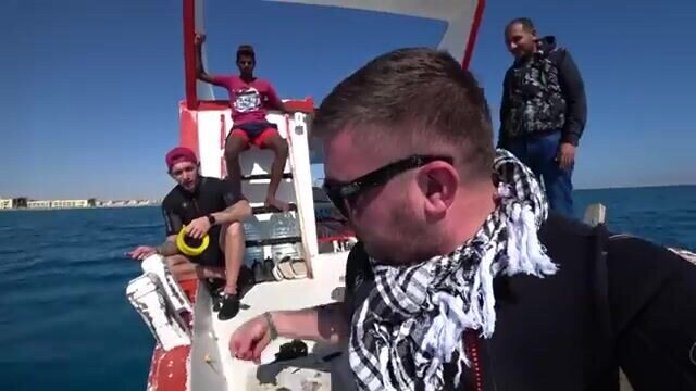 Яхта в Красном море - рыбалка на Красном море в Египте с паузой на дайвинг