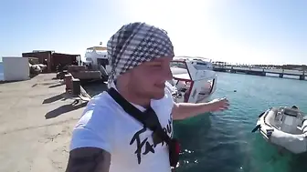 Яхта в Красном море - рыбалка на Красном море в Египте с паузой на дайвинг