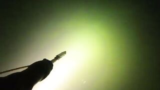 Крупного горбыля потерял сразу, а ночью в Симеизе потом только злился и нырял по новой