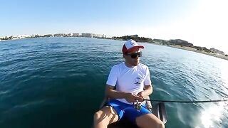 После шторма думал, что все пропало, а в Крыму потом успел и порыбачить, и в воду залезть