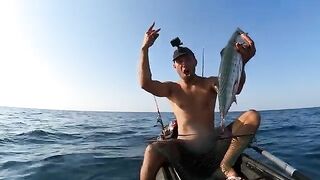 За пеламидой шел упрямо, а Тарханкут в тот день все равно повернул рыбалку по-своему