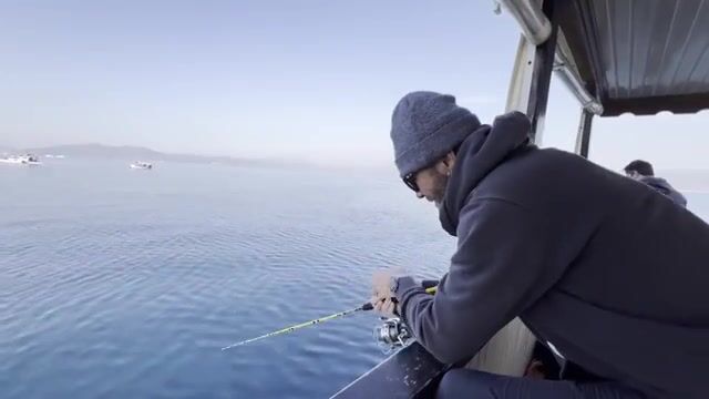 Крючок с наживкой и морская рыбалка в Турции с детьми