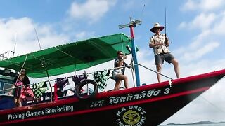 Живец и барбекю на борту - рыбалка на Самуи на целый день