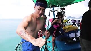 Живец и барбекю на борту - рыбалка на Самуи на целый день