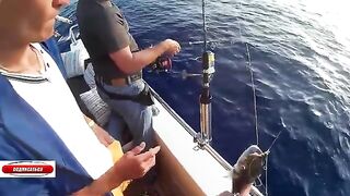 Пять утра и первая точка - рыбалка в Турции с лодки