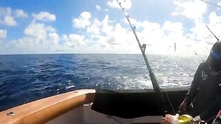 Большие наживки в дальней воде - рыбалка на Сейшелах за марлином