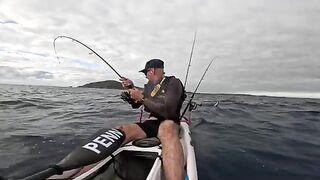 Сухой спуск у South West Rocks: рыбалка в Австралии с офшорного каяка