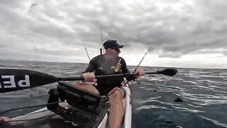 Сухой спуск у South West Rocks: рыбалка в Австралии с офшорного каяка