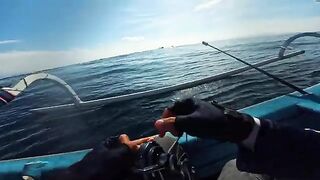 180-200 метров и тяжёлый джиг - морская рыбалка на Бали у Нуса-Пениды