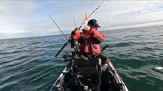 Navionics перед выходом у Ballycotton и рыбалка в Ирландии с каяка