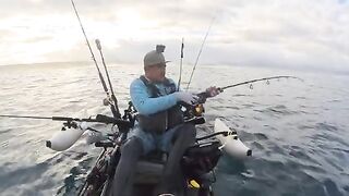 Shibi перед ливнем: рыбалка на Гавайях с каяка