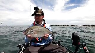 Каяк Hobie у Portland и морская рыбалка в Австралии по trevally