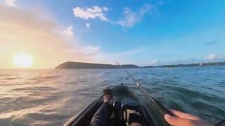 Короткая волна у Ратнагири - рыбалка в Индии с каяка Lucana Garuda