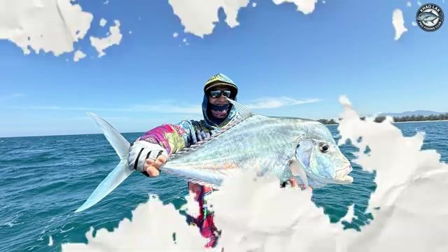 Diamond Trevally с Captain Ninja - рыбалка в Као Лаке