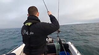 Рыбалка в Англии у Корнуолла: winter black bream, conger rig и ветер