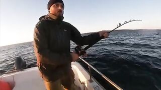 Пикша и выход через косу - рыбалка на Баренцевом море у Териберки