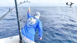 Желтоперый тунец у Плайя-Фламинго - рыбалка в Тихом океане с катера