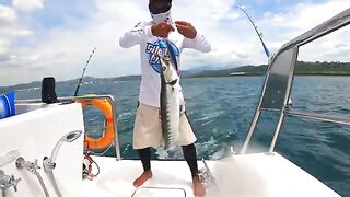 38ft catamaran от Subic Fishing: рыбалка на Филиппинах с джигом