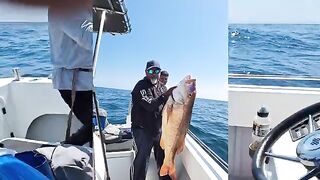 День рождения Shivaal и медный стинбрас 14,1 кг - рыбалка в ЮАР из Дурбана