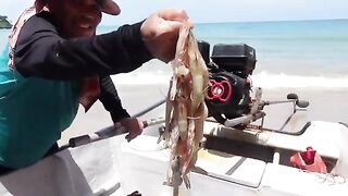 Местные longtail у Kantiang Bay - морская рыбалка в Таиланде на Ко Ланте