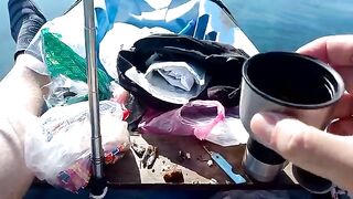 Каяк, креветка и ветер к берегу - рыбалка на Кипре