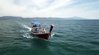 Сардина на живца и первый лодочный день на Ланте - рыбалка в Таиланде