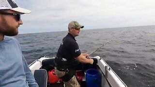 Spreader bars, живец и релиз bluefin - рыбалка в Англии