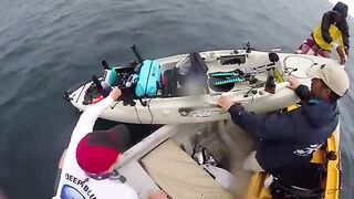 6-8 миль вниз по пляжу и yellowfin с каяка - рыбалка в Панаме