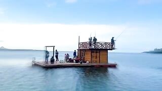 Рыбалка на Окинаве с плавучей платформы: 3 часа, сабики и кальмар