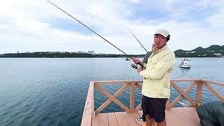 Рыбалка на Окинаве с плавучей платформы: 3 часа, сабики и кальмар