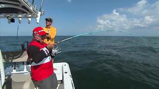 Камбала, кобия и tripletail у Port Canaveral - рыбалка во Флориде