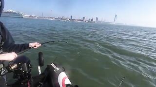 Portsmouth зимой: рыбалка в Англии на малой лодке