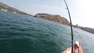 Каяк от Януй и выход к камням - морская рыбалка на Пхукете