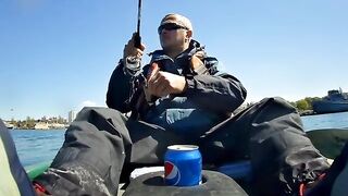 Смарида на легкий силикон - рыбалка в Севастополе с каяка