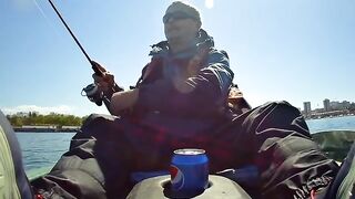 Смарида на легкий силикон - рыбалка в Севастополе с каяка