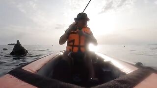 Шуя-1, волна и поиск ставриды - рыбалка на Черном море