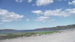 Обратно к Териберке уже против ветра - рыбалка на Баренцевом море с байдарки