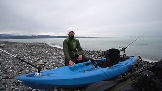 Каяк, эхолот и ставрида в бухте Сухума - рыбалка в Абхазии