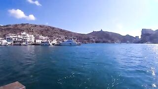 Капитан Иванович и первый выход за бухту - рыбалка с катера в Балаклаве